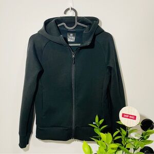 Uniqlo Black Zip-Up Hoodie Sweatshirt